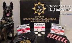 Bayburt Emniyetinden uyuşturucuya geçit yok: 1 kişi tutuklandı!