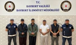Bayburt'ta 2 şüpheli yakalandı!
