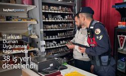 Bayburt'ta 38 İş Yeri Denetlendi: "Türkiye Duman Uygulaması" Gerçekleştirildi