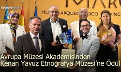Avrupa Müze Akademisinden Kenan Yavuz Etnografya Müzesi’ne Ödül