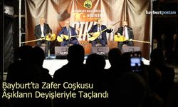 Bayburt’ta Zafer Coşkusu Âşıkların Deyişleriyle Taçlandı