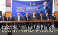 Hasan Basri Yalçın Bayburt'tan Seslendi: "Terörsüz Türkiye Hedefimizden Taviz Vermeyeceğiz"