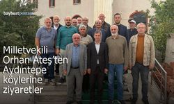 Milletvekili Orhan Ateş'ten Aydıntepe köylerine ziyaretler