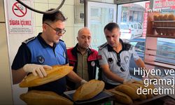 Bayburt'ta fırınlara hijyen ve gramaj denetimi