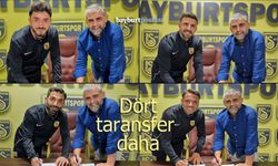 Bayburtspor kadrosunu 4 önemli isimle güçlendirdi