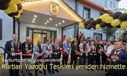 Bayburtspor’da yuva yenilendi: Kurban Yazoğlu Tesisleri yeniden hizmette