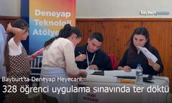 Bayburt’ta DENEYAP Heyecanı: 328 Öğrenci Uygulama Sınavında Ter Döktü