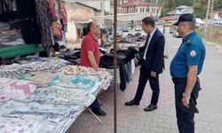 Aydıntepe’de Ahilik Haftası kapsamında esnaf ziyareti yapıldı