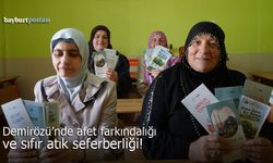 Demirözü’nde afet farkındalığı ve sıfır atık seferberliği