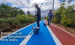 Yeni Şehir Parkı’na Bisiklet Yolu ve Spor Kompleksi Kazandırılıyor