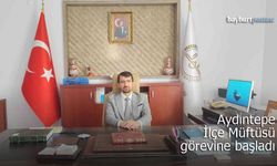 Aydıntepe İlçe Müftüsü görevine başladı