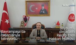 Hakkari İl Müftülüğü görevine Bayburtlu Recep Eren atandı