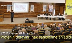 Tuzcuzade Mahallesi Kentsel Dönüşüm Projesi hak sahiplerine anlatıldı