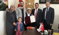 Bayburt'ta 154. Hafız Belgesini Aldı
