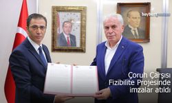 Çoruh Yöresel Ürünler Çarşısı Fizibilite Projesi İçin İmzalar Atıldı