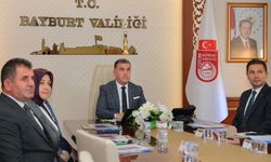 Bayburt’ta sosyal yardımlar ele alındı