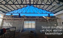 Bayburt Tarım Yerleşkesi’ne Yeni Sosyal Donatılar ve Depo Alanları