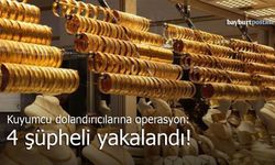 Bayburt'ta kuyumcu dolandırıcılarına operasyon: 4 şüpheli yakalandı!