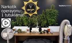 Bayburt'ta narkotik operasyonu: 1 tutuklama!