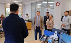 Vali Eldivan, tapu hizmetlerini yerinde inceledi