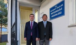 Vali Mustafa Eldivan’dan Meteoroloji Müdürlüğüne Ziyaret