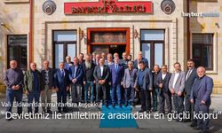 Vali Mustafa Eldivan’dan Muhtarlara Teşekkür