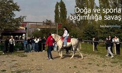 Bayburt'ta doğa ve sporla bağımlılığa savaş