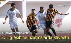 Kupaya mertçe veda: 2. Lig ekibine uzatmalarda kaybetti!