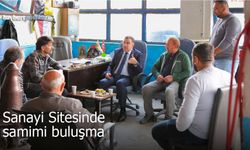 Bayburt Eski Sanayi Sitesi’nde samimi buluşma