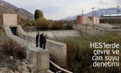 Bayburt'taki HES’lerde çevre ve can suyu denetimi