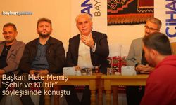 Başkan Memiş, “Şehir ve Kültür" söyleşisinde konuştu