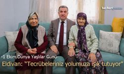 Vali Eldivan'dan Dünya Yaşlılar Günü ziyareti
