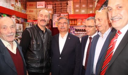 Bakan İsmet Yılmaz Bayburt'ta