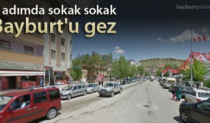 3 adımda Bayburt'un sokaklarını izle
