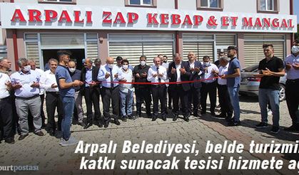 Arpalı Zap Kebap Et-Mangal Lokantası Hizmete Açıldı