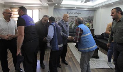 Bayburt Belediyesi'nde Bayramlaşma