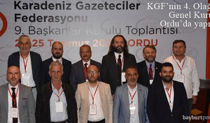 KGF 4. Olağan Genel Kurulu Ordu'da yapıldı