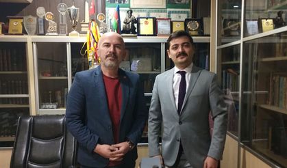 İletişim Başkanlığı Erzincan Bölge Müdürü Metehan Akkaya'dan Okutmuş'a ziyaret