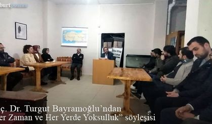 Doç. Dr. Turgut Bayramoğlu'ndan 'Her Zaman ve Her Yerde Yoksulluk' Söyleşisi