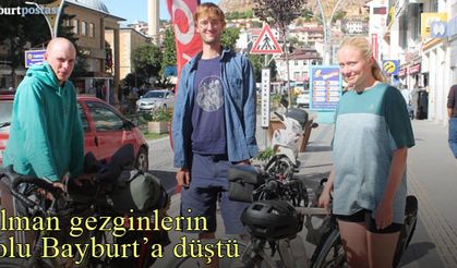 Alman gezginlerin yolu Bayburt'a düştü