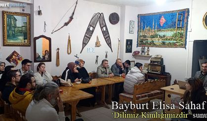 Bayburt Elisa Sahaf’ta “Dilimiz Kimliğimizdir” sunumu