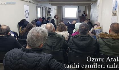 Öznur Atalan, Bayburt'un tarihi camilerini anlattı