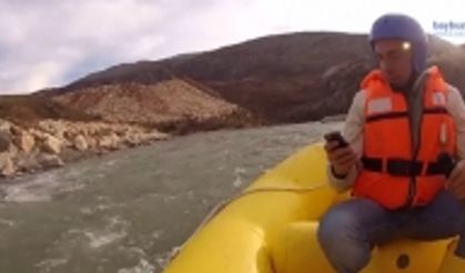 Karasu'da rafting heyecanı ve minik bir macera!