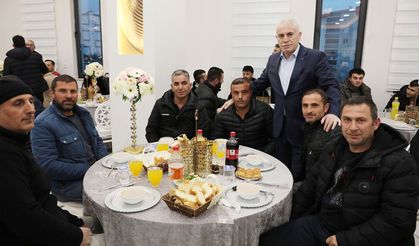 Bayburt Belediyesi personeli birlikte iftar açtı