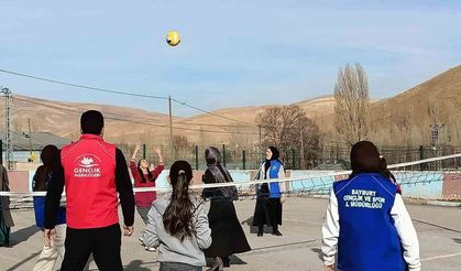 Kırkpınar Köyünde Hem Dart Hem Voleybol