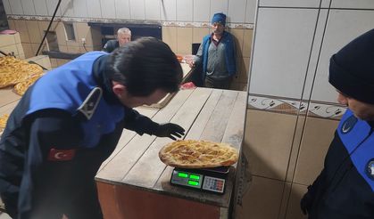 Bayburt’ta fırınlara hijyen ve gramaj denetimi