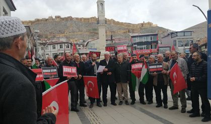 Bayburt'ta İsrail ve ABD Politikalarına Sert Tepki!
