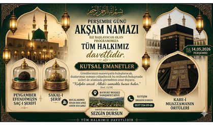 Kutsal Emanetler Danişment Köyü’nde Sergilenecek