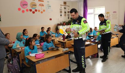 Konursu İlkokulunda Trafik Bilinci Aşılandı