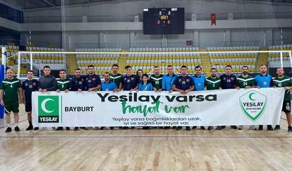 Bayburt'ta '29 Ekim' Voleybol Turnuvası Düzenlendi